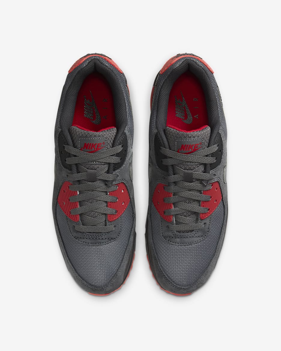 Nike gray and red shoes best sale